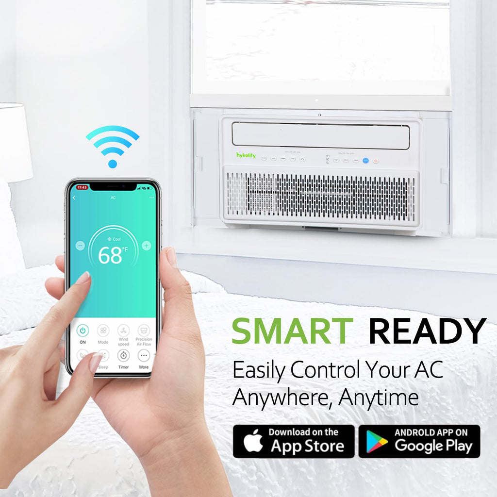 WiFi Enabled 10,000 BTU Smart Inverter Window Air Conditioner R1517