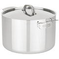 3-Ply Stainless Steel 12 Quart Stock Pot with Lid N404