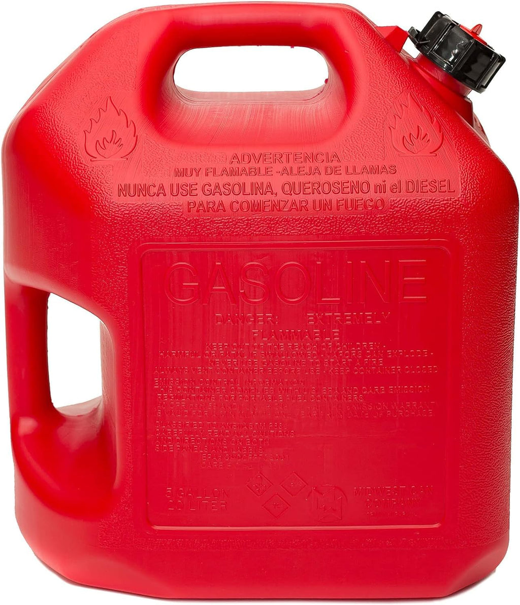 5 Gallon Gas Can Fuel Container with Spout 2 Pack K576