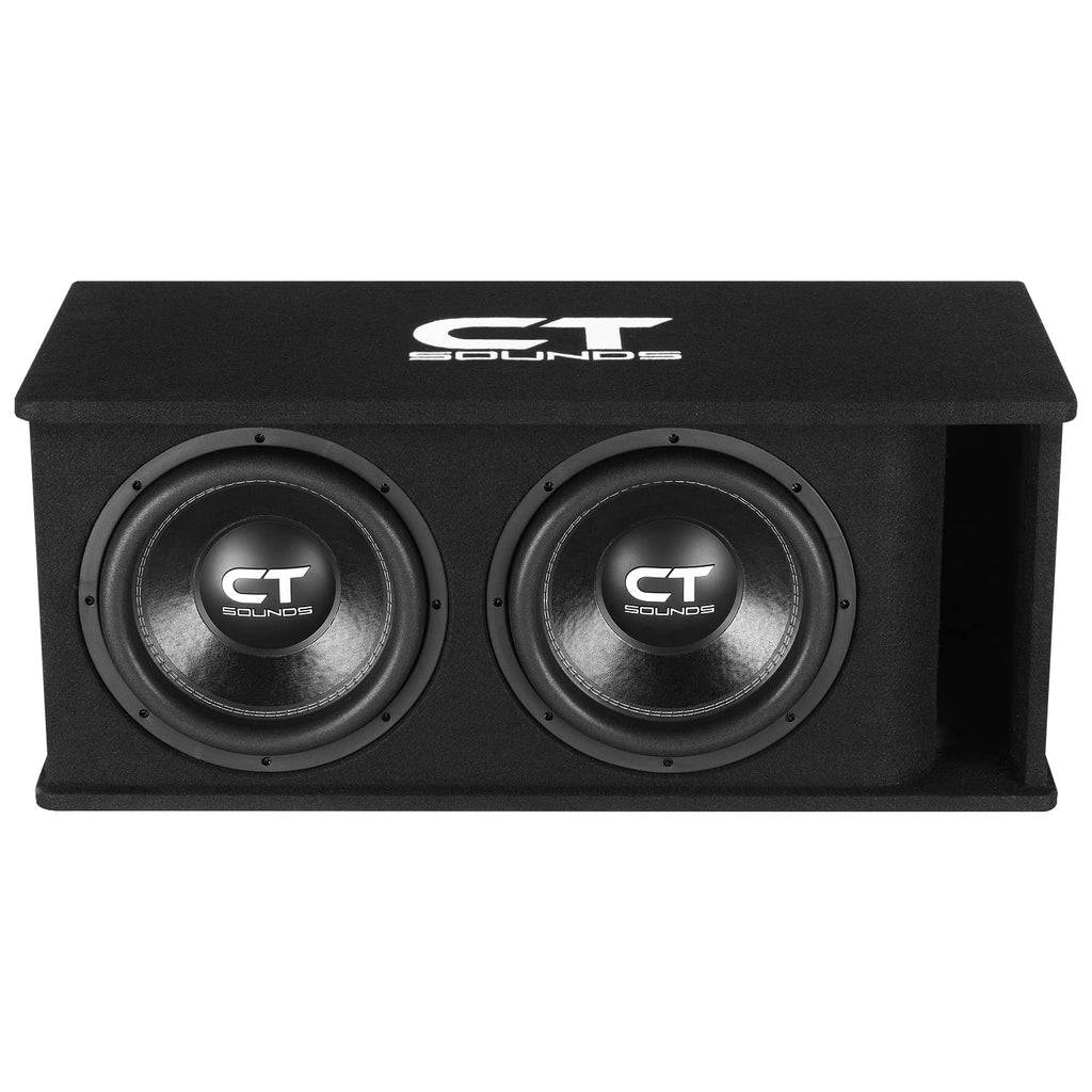 Dual 12” 2600W Ported Car Subwoofer Box Z4488