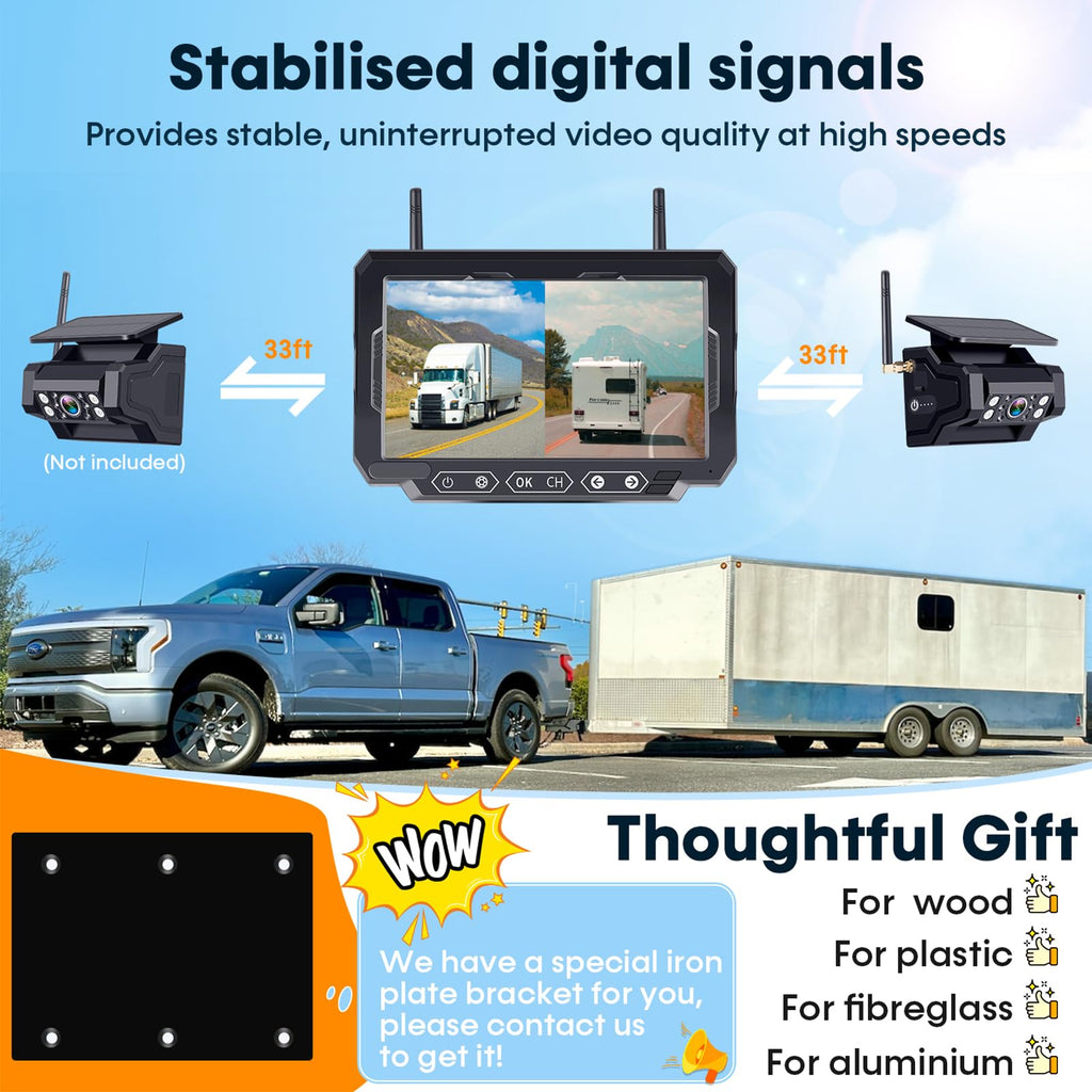 1080P HD Wireless Backup Camera X914835