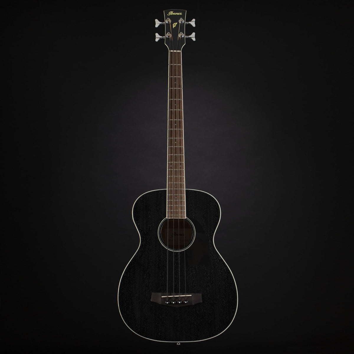 Weathered Black Acoustic-electric Bass U4875