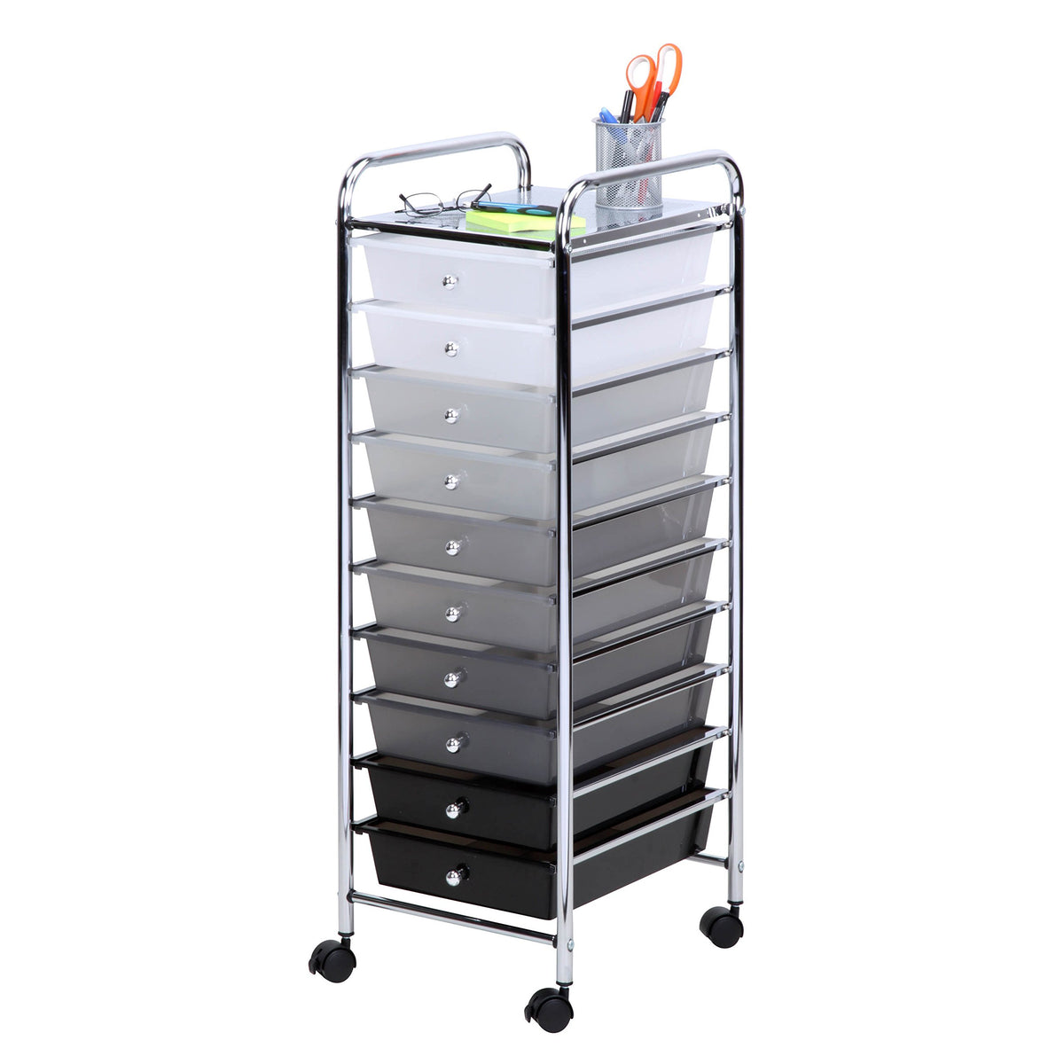 10 Drawer Cart H627