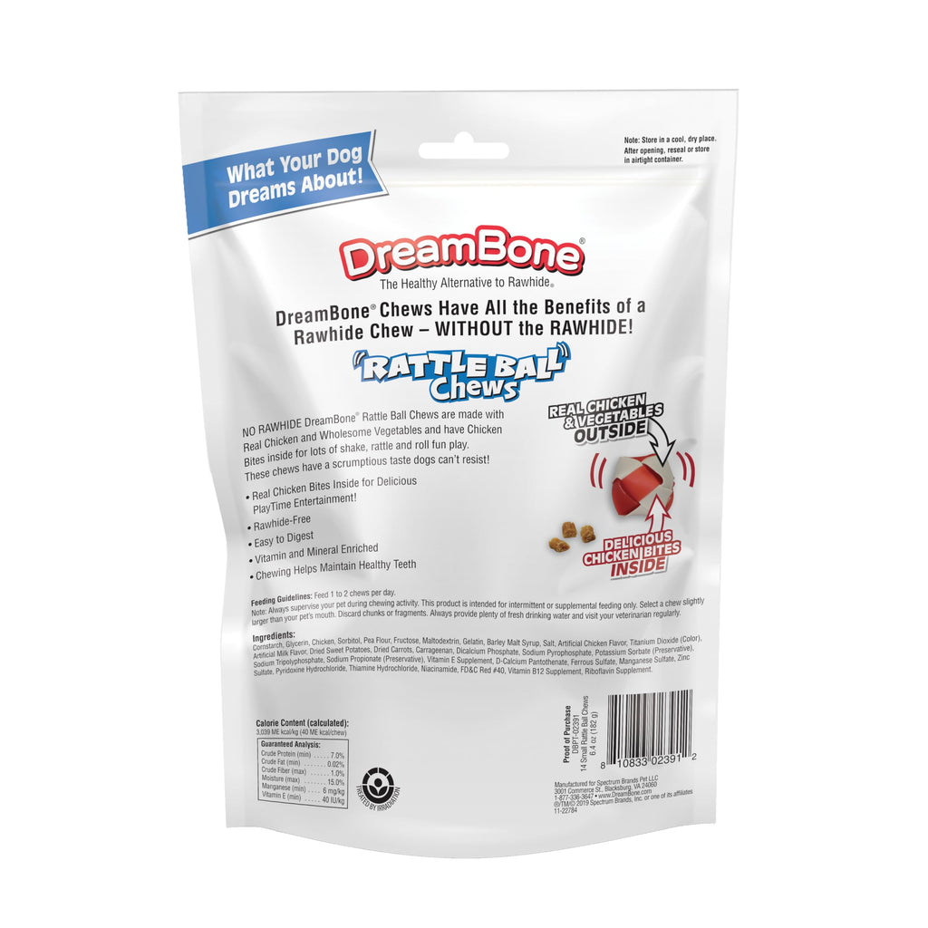 Rawhide-Free Dog Treats 14 Count Z188