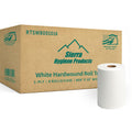 White 1-Ply Hardwound Paper Towels, 6 Rolls C653