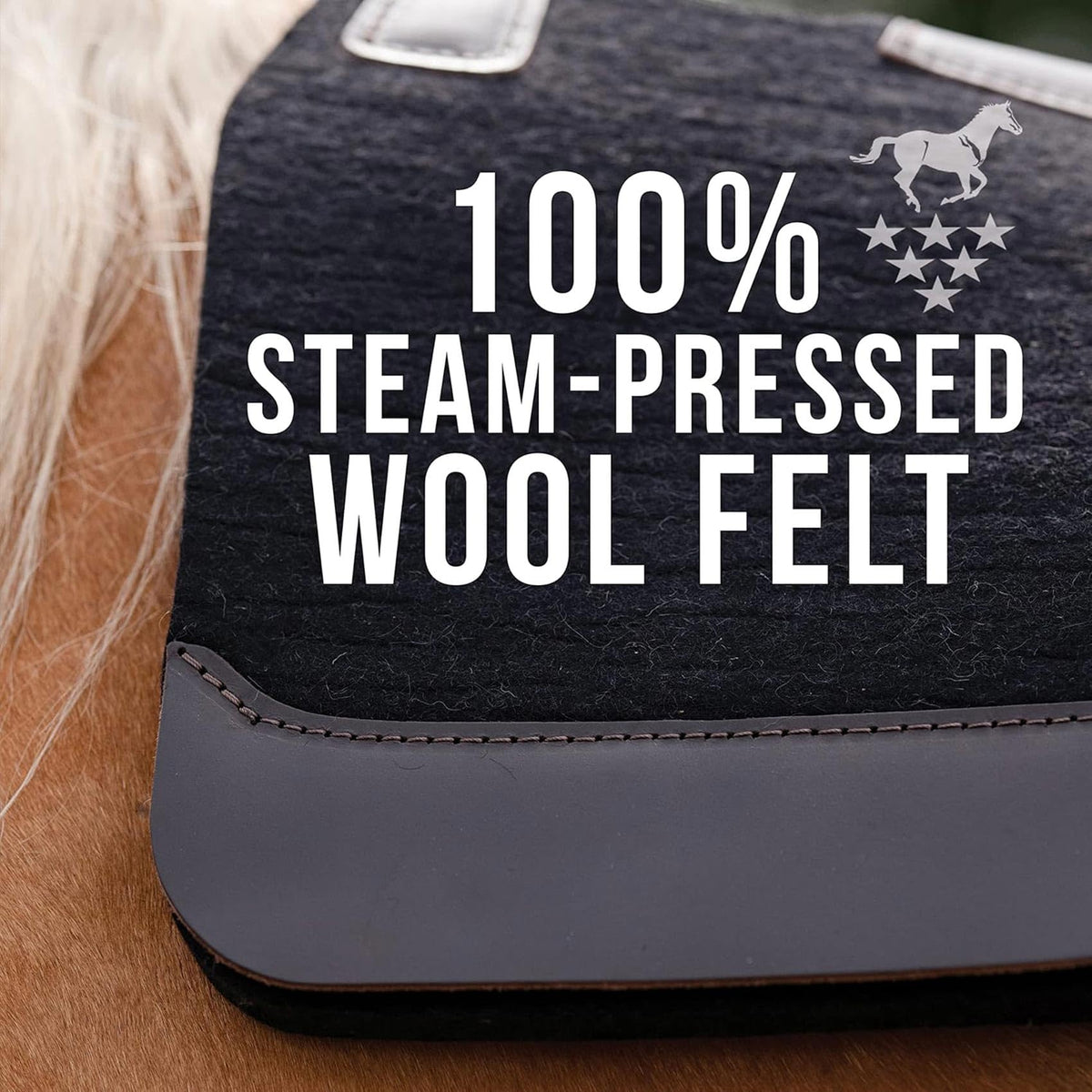 100% Wool Felt Western Saddle Pad I746196