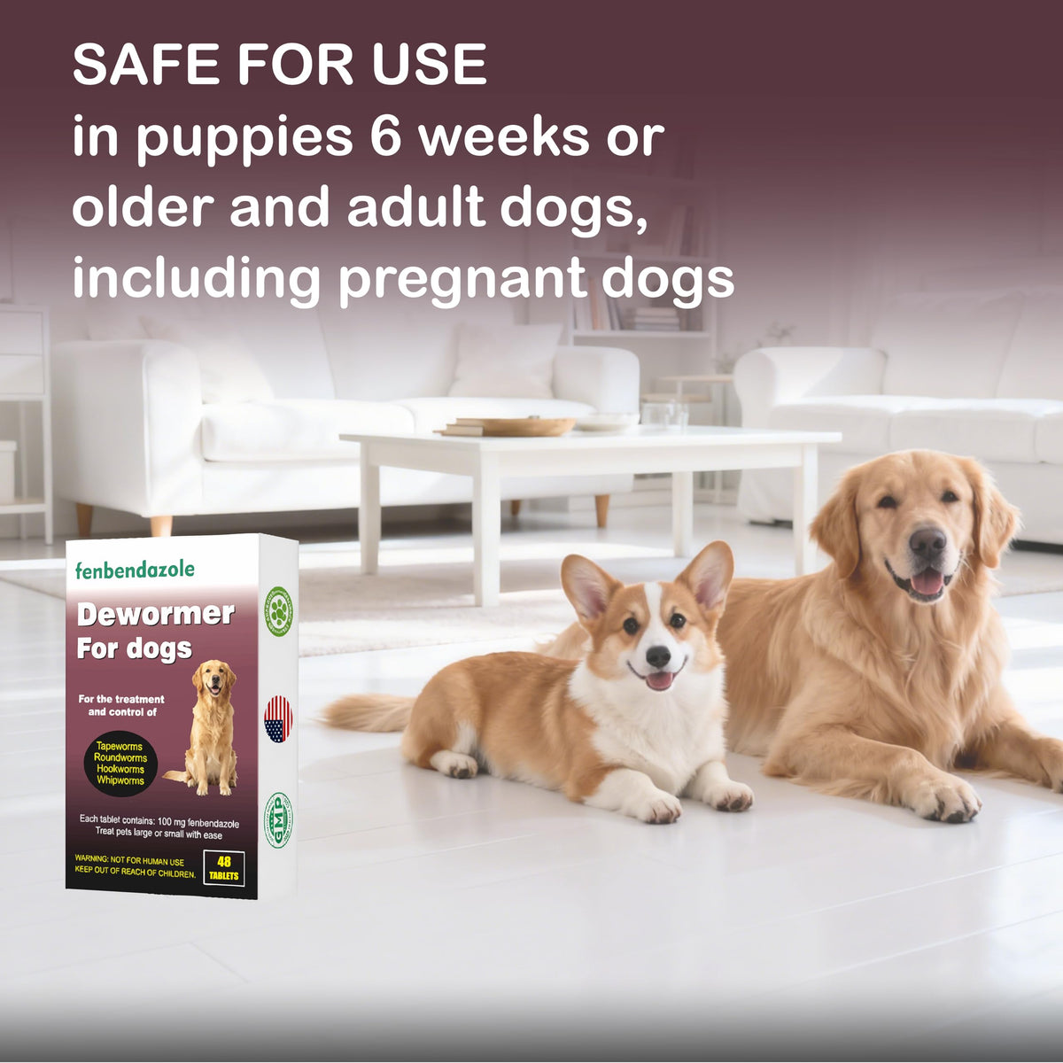Dogs Dewormer 48 Count V294