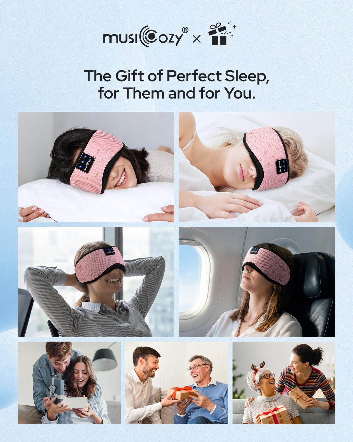 Bluetooth Sleep Mask Headphones S95743