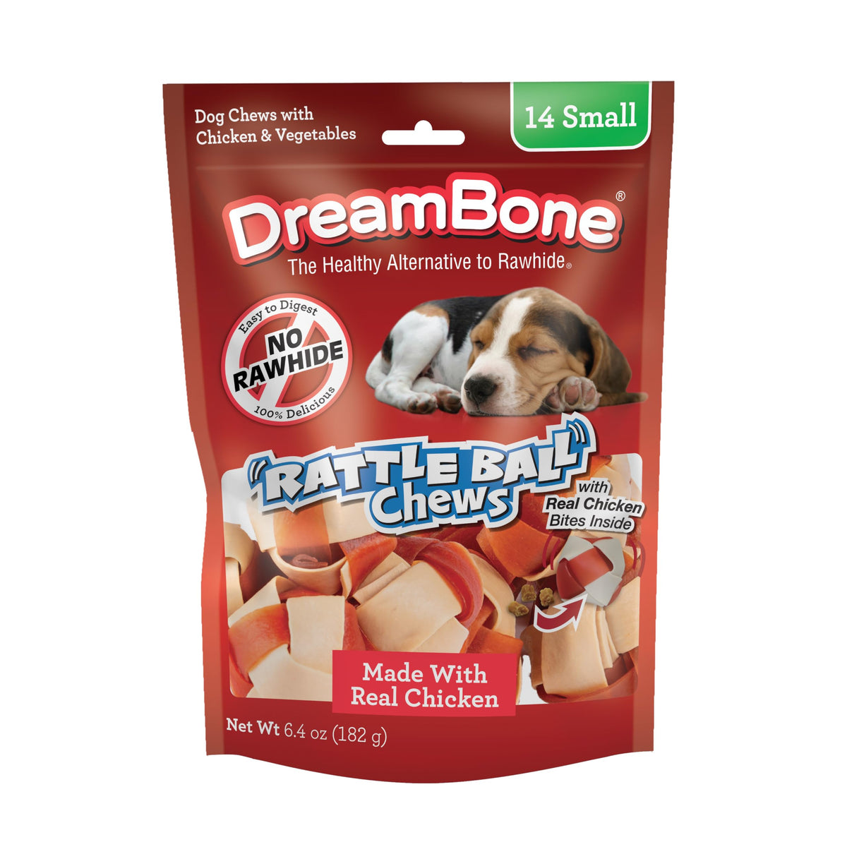 Rawhide-Free Dog Treats 14 Count Z188