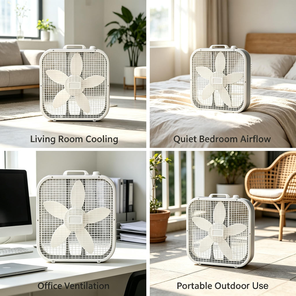 20 Inch 3 Speed Square Cooling Fan K820