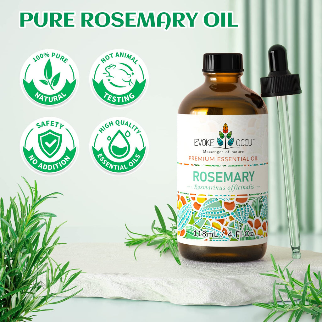 Rosemary Clary Sage Ylang Ylang Geranium Lavender Essential Oil 4 Oz Q415514