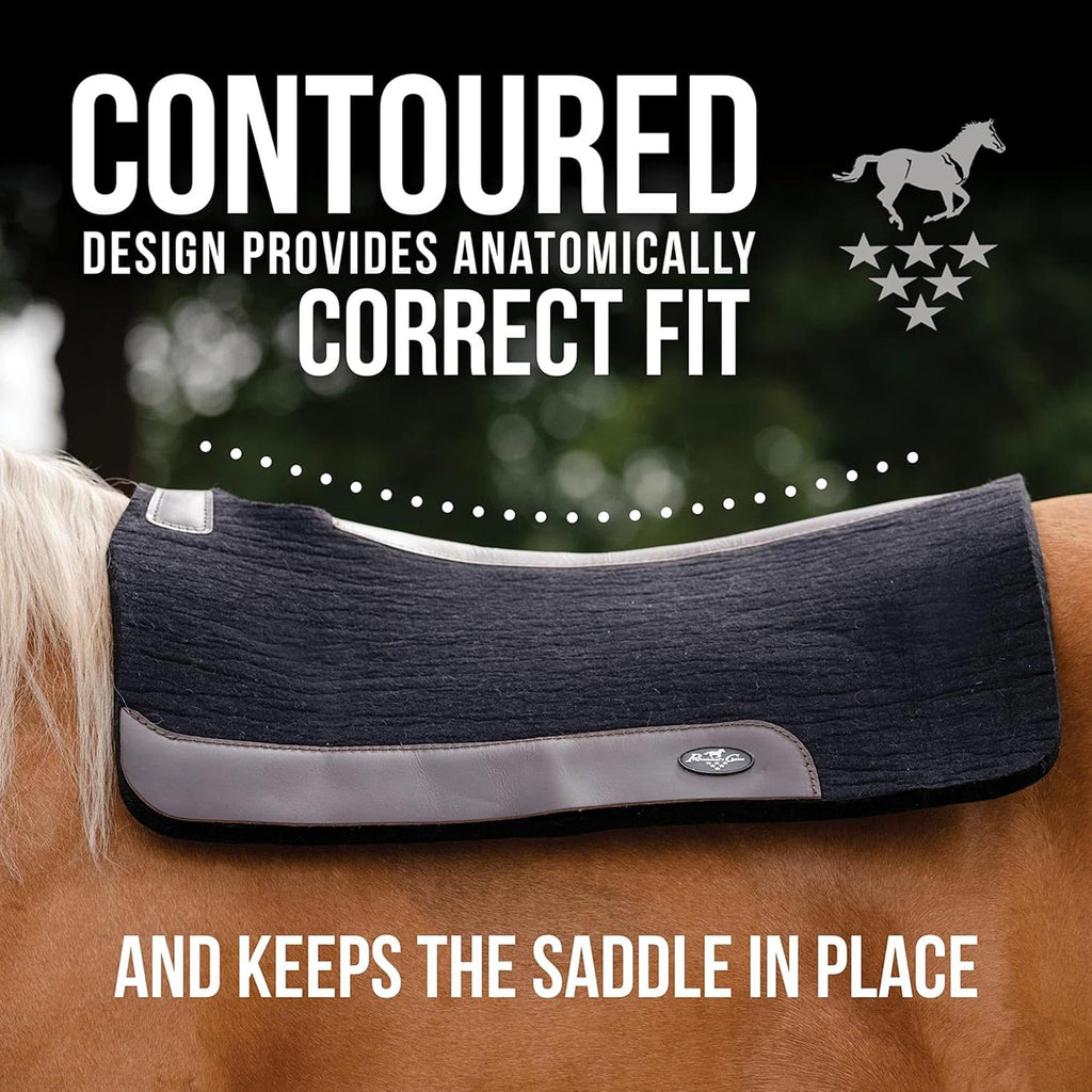 100% Wool Felt Western Saddle Pad I746196