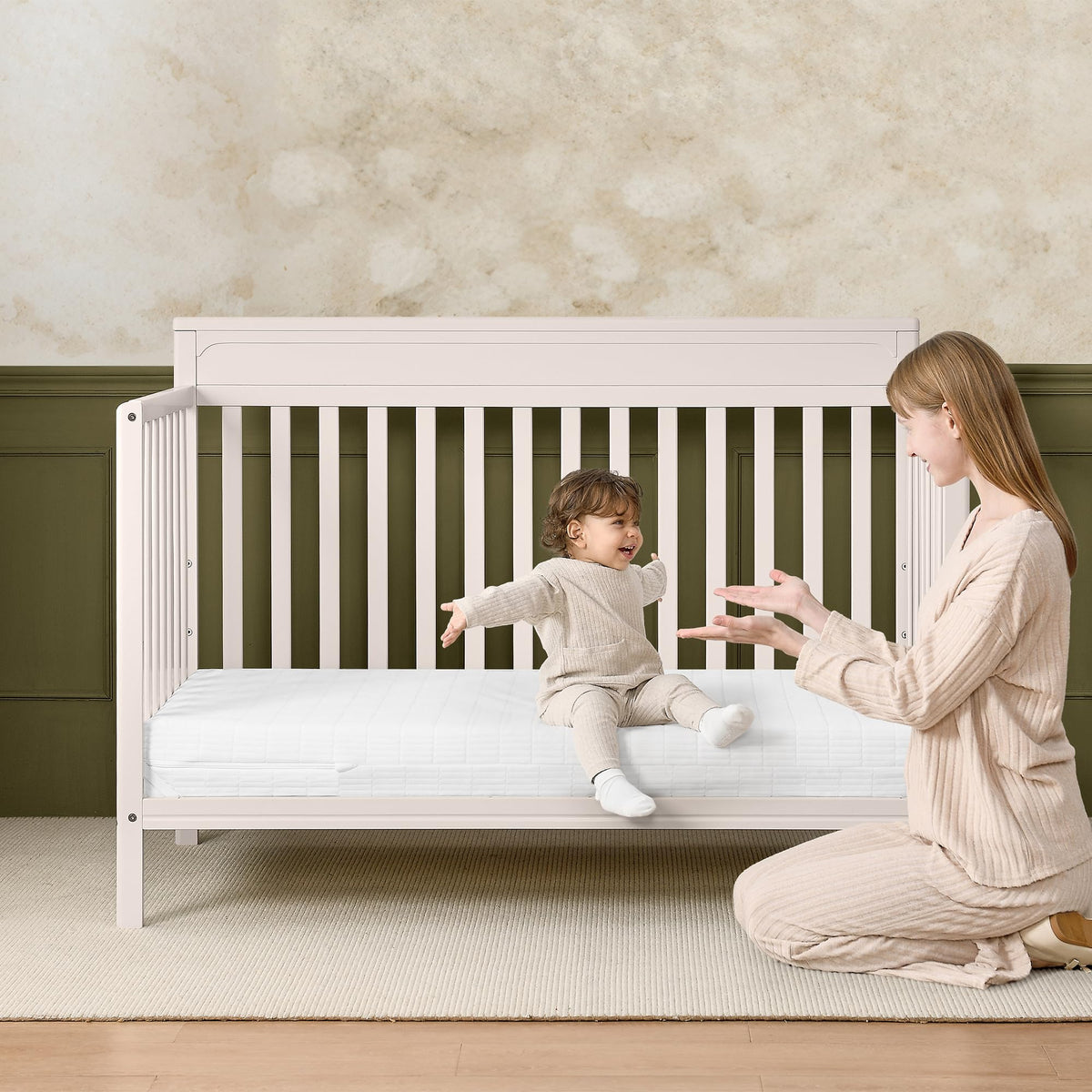 Dual Sided Baby Crib and Toddler Mattress P733630
