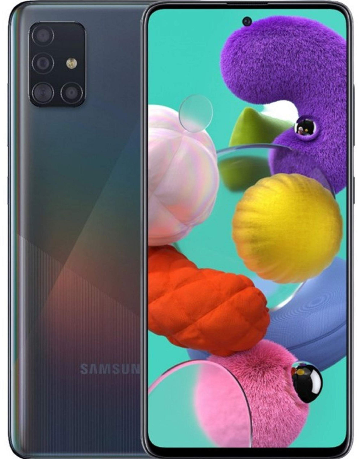 128GB Prism Crush Black Unlocked Smartphone G7643