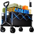 Collapsible Heavy Duty Wagon Cart with All-Terrain Wheels Y899