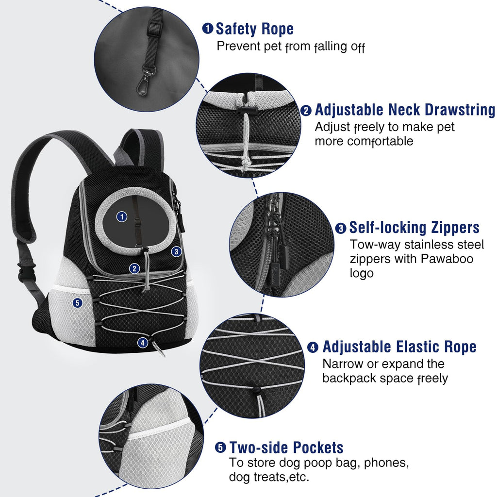 Ventilated Mesh Pet Front Carrier Backpack U995056