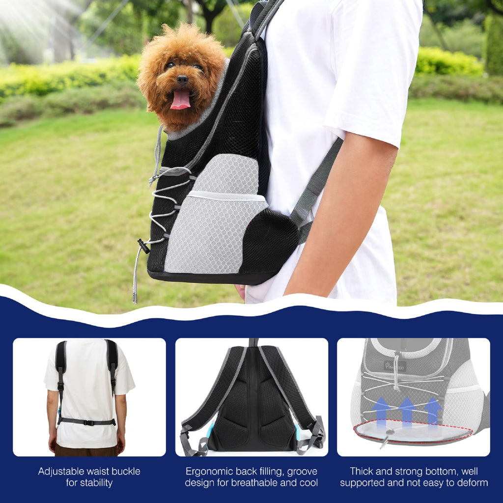 Ventilated Mesh Pet Front Carrier Backpack U995056