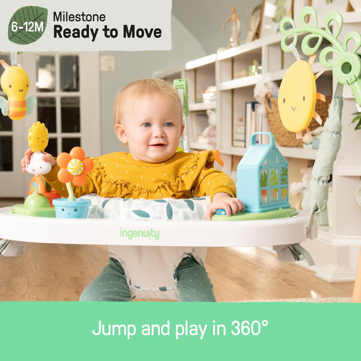 3-in-1 Baby Jumper and Activity Center with Lights and Sounds K923