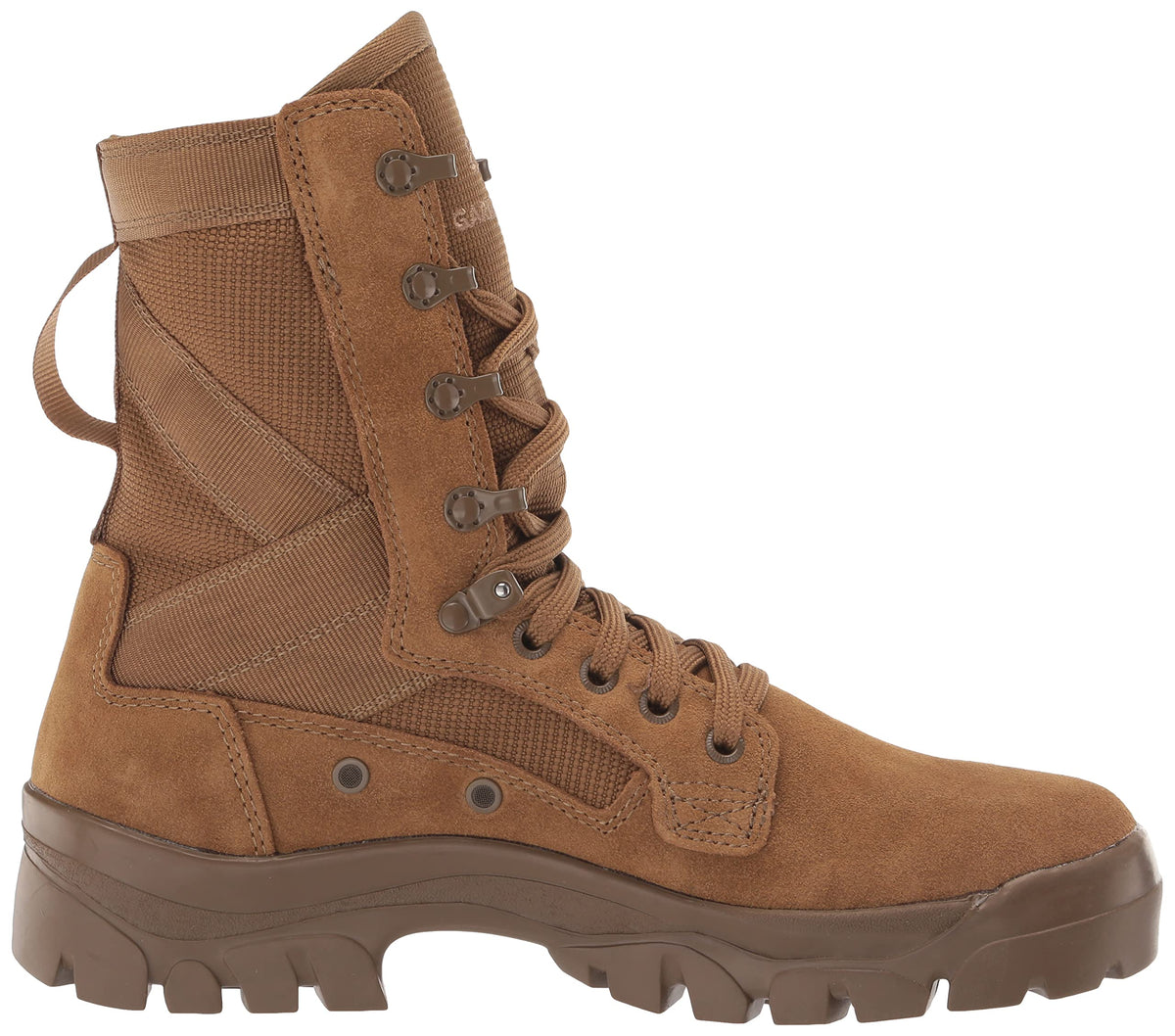 Coyote Suede Combat Boots P630