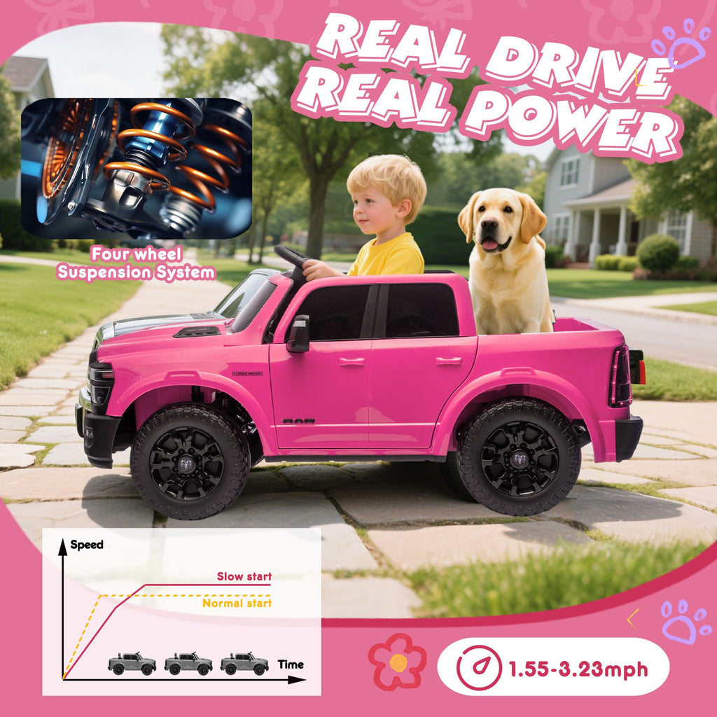 24V 160W 2 Seater Ride On Truck with Remote Control L23812