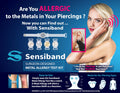 Metal Allergy Test Band for Piercings and Jewelry I52480