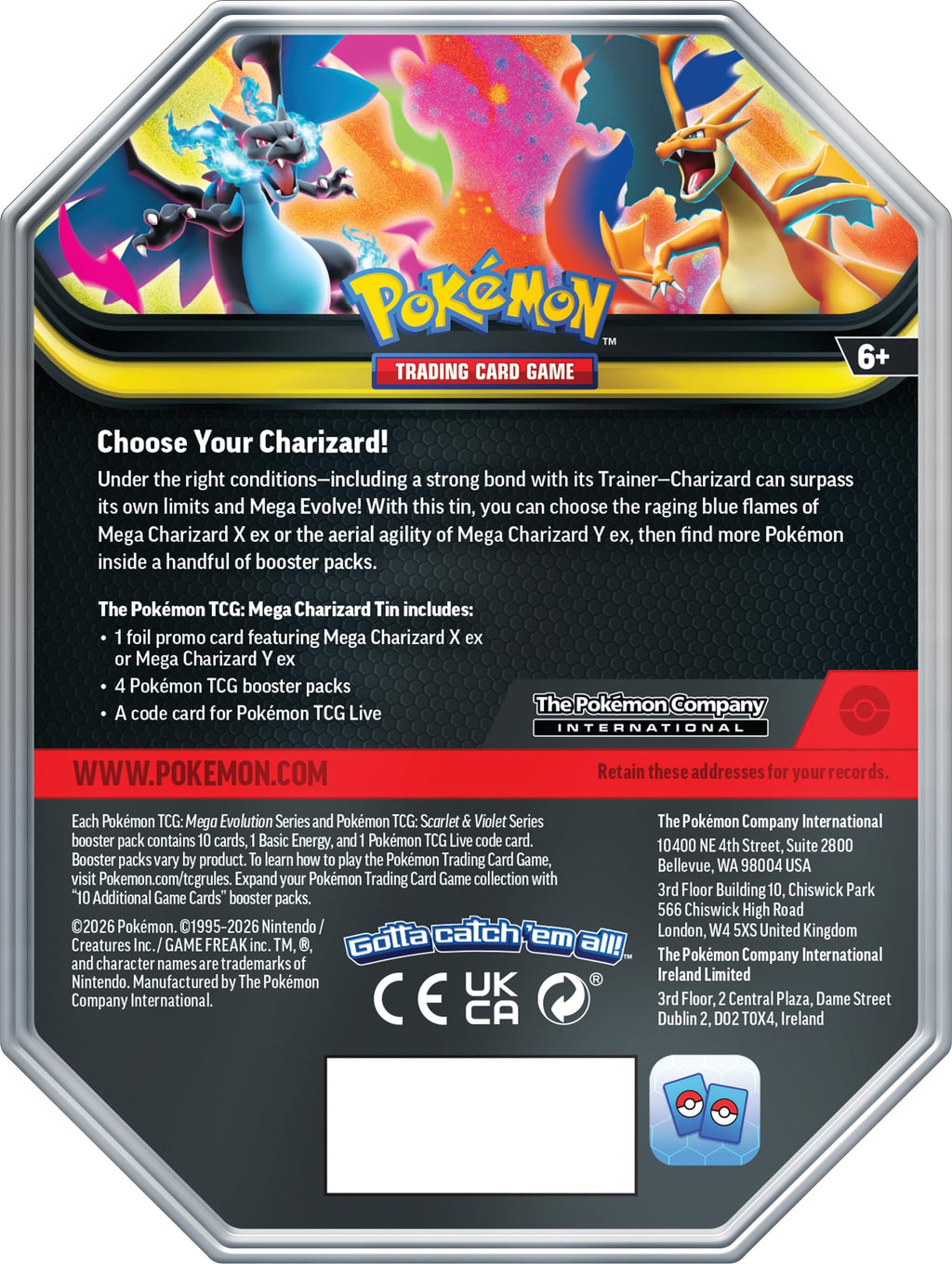 Pokémon TCG Tin W364