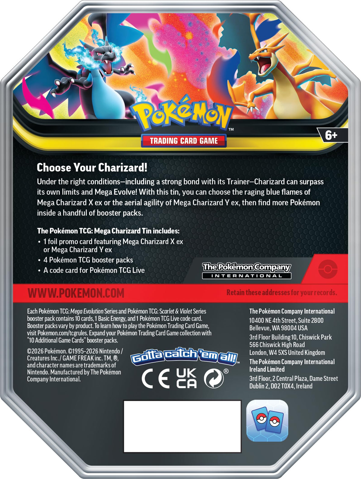 Pokémon TCG Tin W364