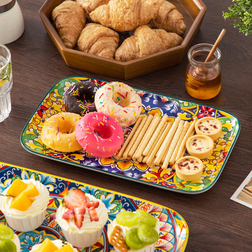 Serving Platters Set of 3 Rectangular Trays R907