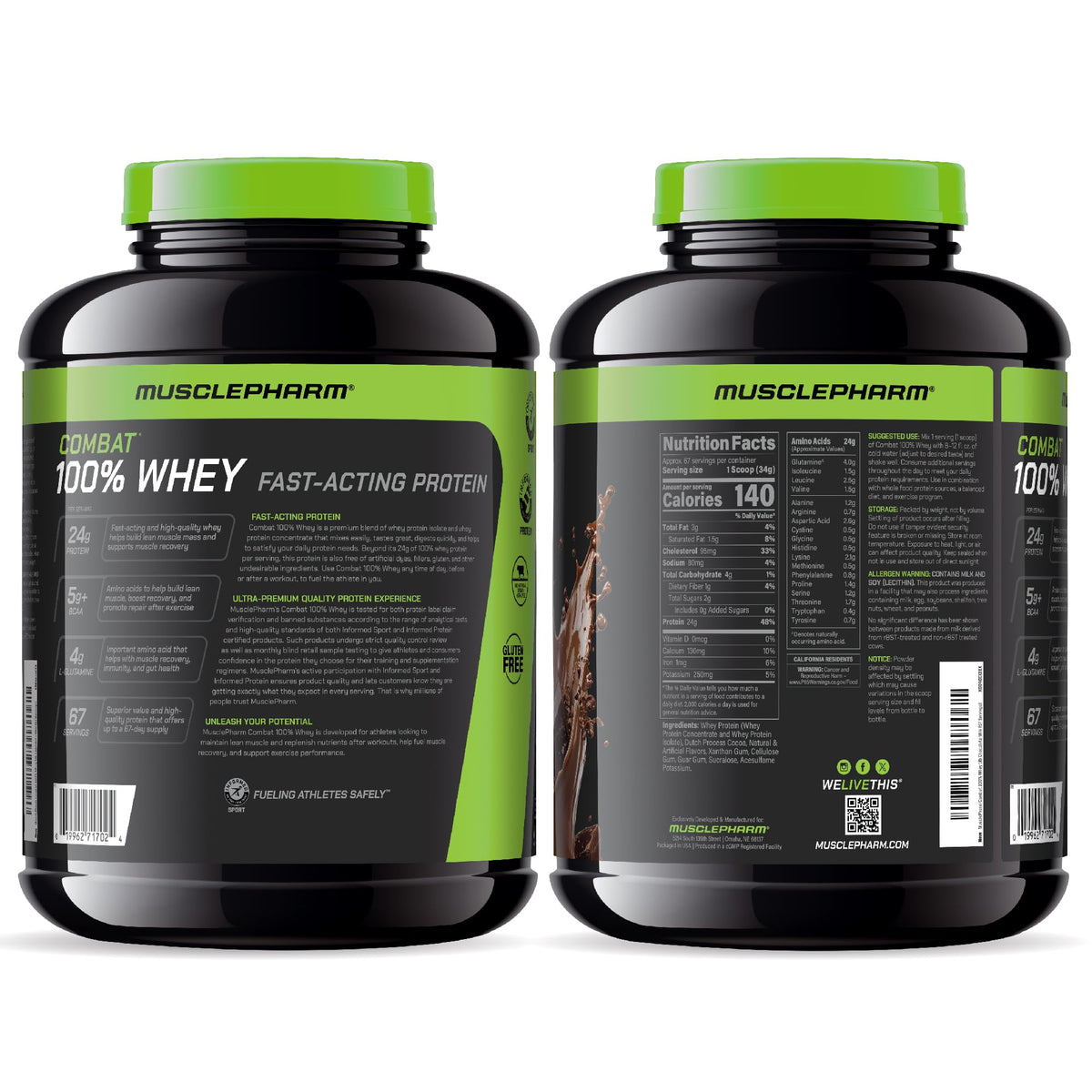 Chocolate Milk Whey Protein Powder 5 lb Z384732