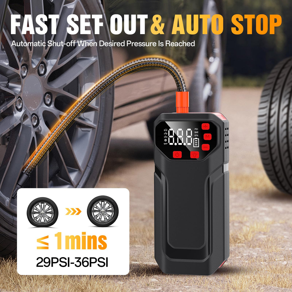 Portable Air Compressor 150PSI O712