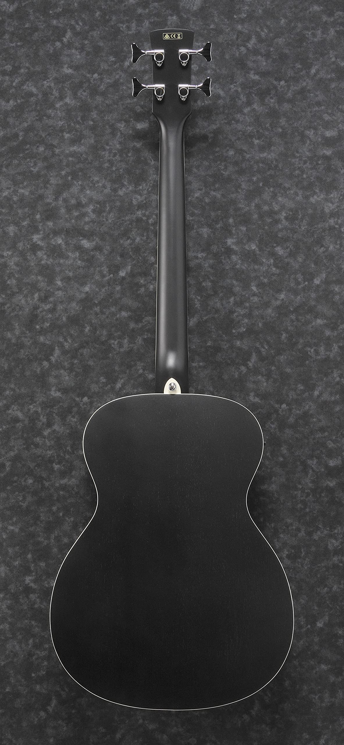 Weathered Black Acoustic-electric Bass U4875