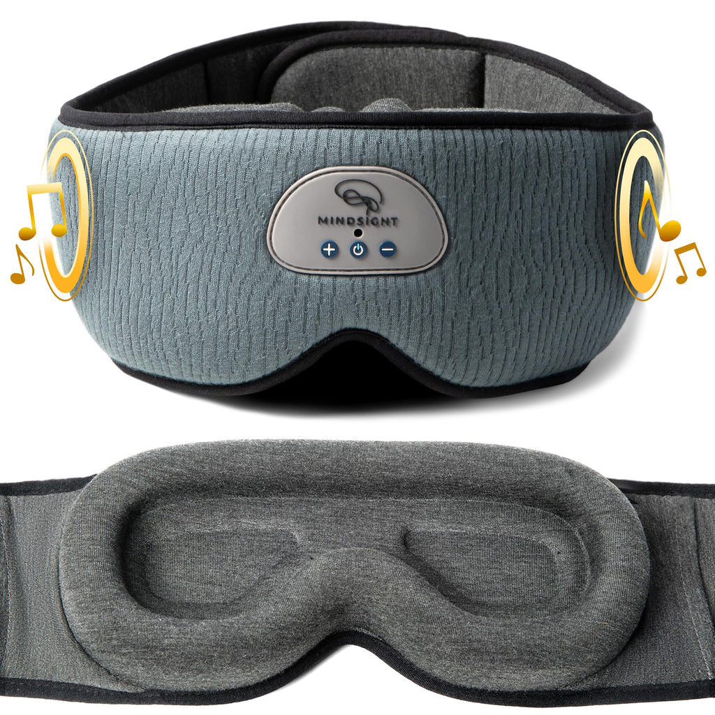 Blackout Sleep Mask with Bluetooth Headphones U5764