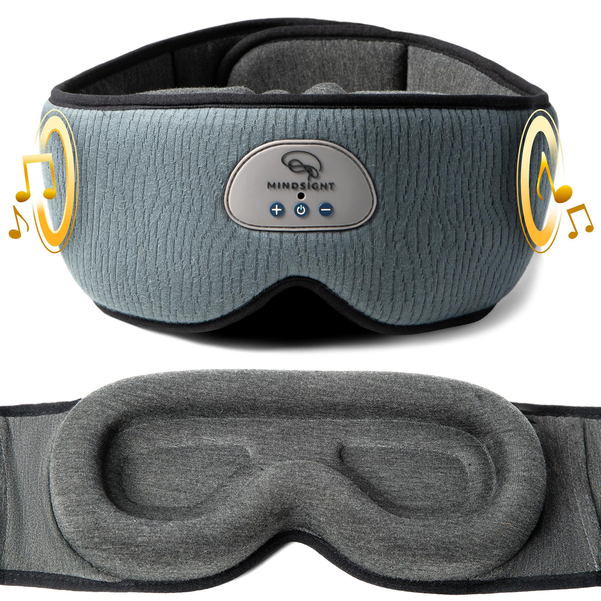 Blackout Sleep Mask with Bluetooth Headphones U5764