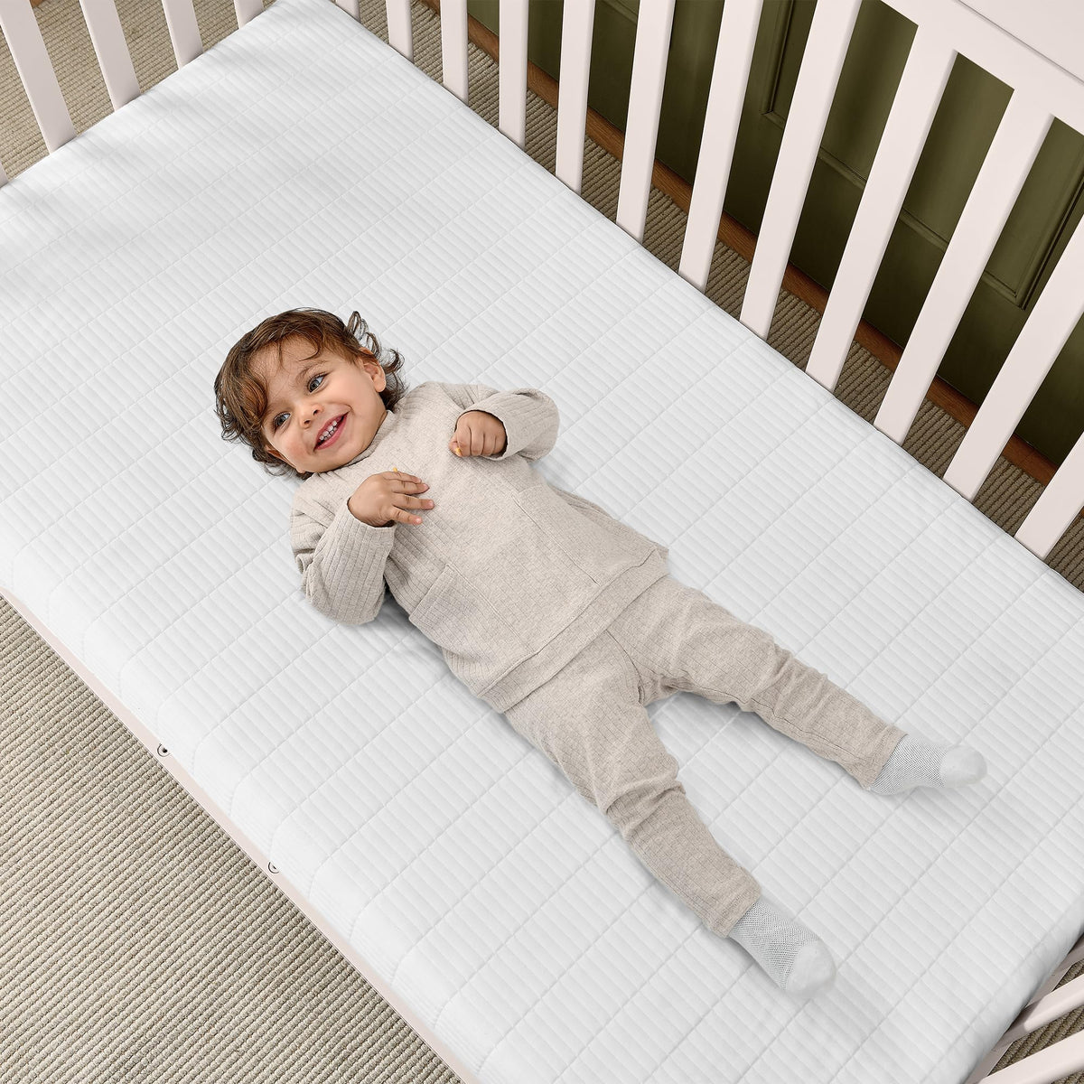 Dual Sided Baby Crib and Toddler Mattress P733630