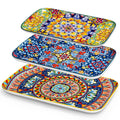 Serving Platters Set of 3 Rectangular Trays R907