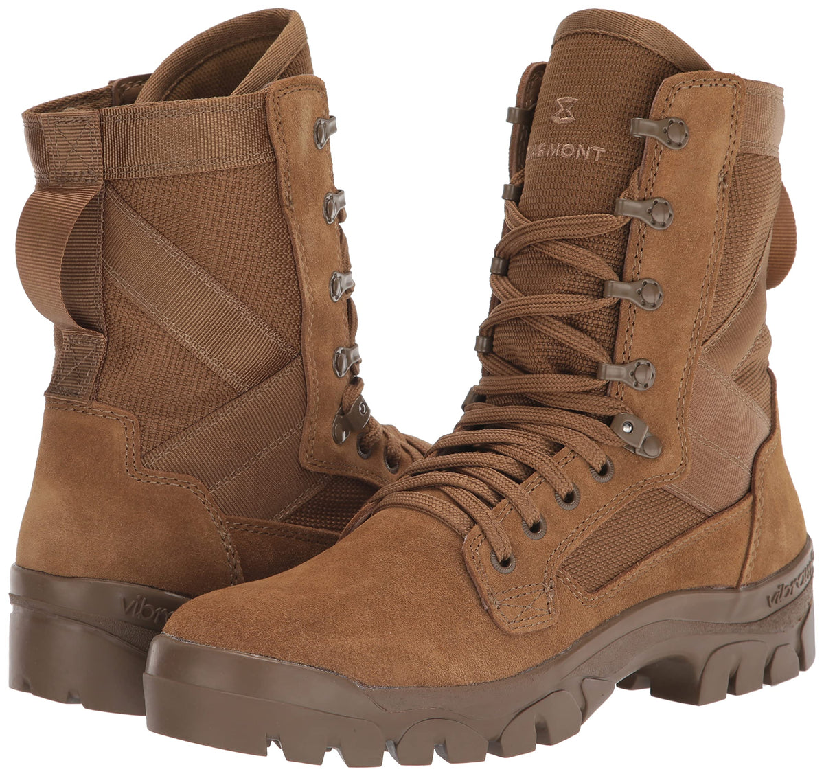 Coyote Suede Combat Boots P630