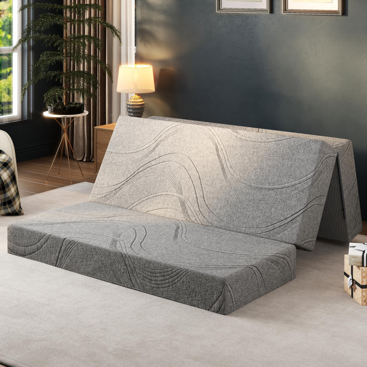 6 Inch Memory Foam Foldable Mattress T5403